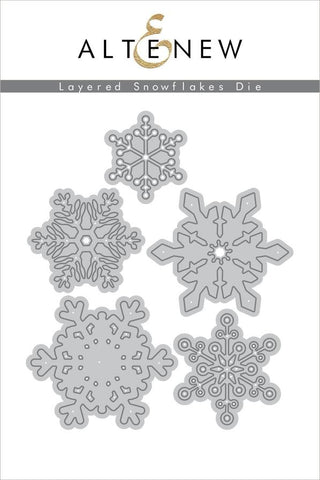 LAYERED SNOWFLAKES
