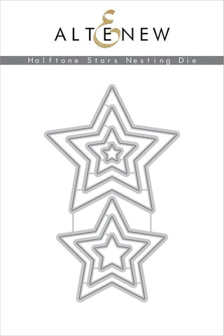 HALFTONE STARS NESTING DIE SET