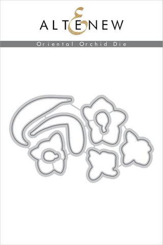 ORIENTAL ORCHID DIE SET