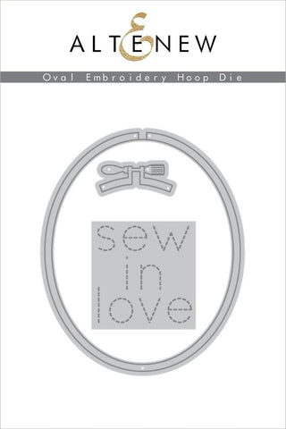 OVAL EMBROIDERY HOOP