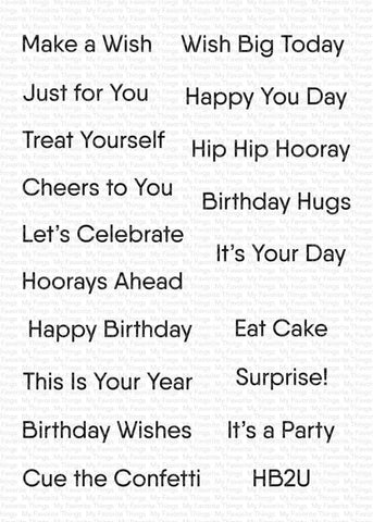 LITTLE BIRTHDAY NOTES