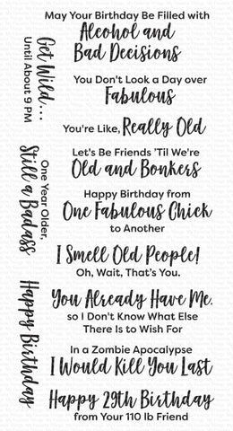 SASSY PANTS BIRTHDAY GREETINGS