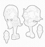 TI DOUBLE SCOOP OF CUTE DIE