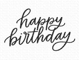 HAPPY BIRTHDAY