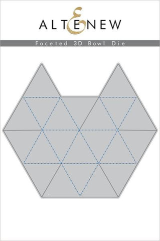 FACETED 3D BOWL