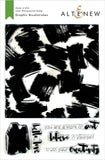 GRAPHIC BRUSHSTROKES STAMP