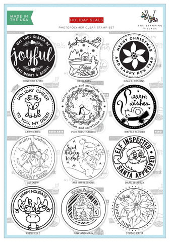 HOLIDAY SEALS STAMP