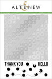 PINSTRIPE STAMP