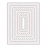 SCALLOP A2 CARD FRAMES