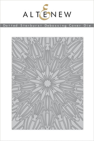 DOTTED STARBUST DEBOSSING COVER DIE