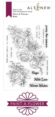 PAINT A FLOWER ROSE