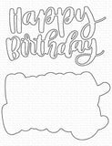 HAND LETTERED HAPPY BIRTHDAY