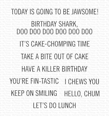 SHARKY SENTIMENTS