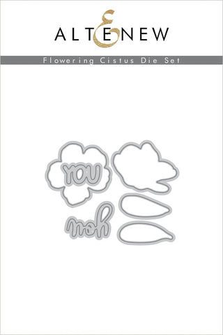 FLOWERING  CISTUS DIE
