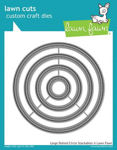 LARGE DOTTED CIRCLES STACKABLES