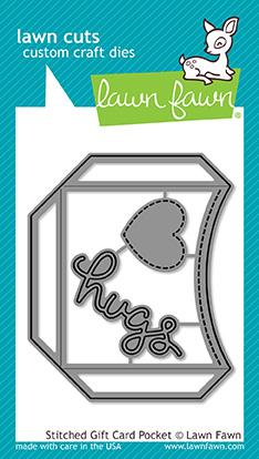 STITCHED GIFT CARD POCKET