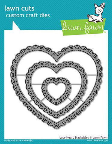LACY HEART STACKABLES