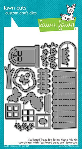 SCALLOPED TREAT BOX SPRING HOUSE ADD ON