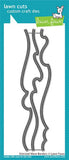 STITCHED WAVE BORDER