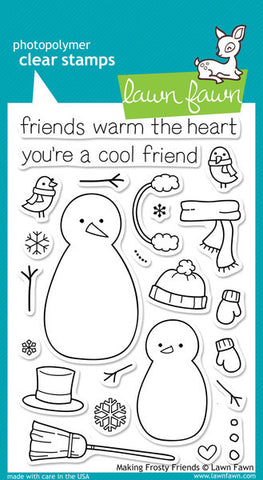 MAKING FROSTY FRIENDS