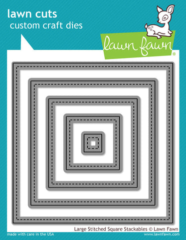 LARGE STITCHED SQUARE STACKABLES