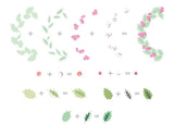 PEACEFUL WREATH STAMP SET