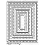 DIE-NAMICS A2 STITCHED RECTANGLE STAX SET 1