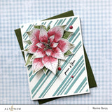 MODERN POINSETTIA STAMP SET