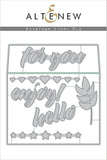 ENVELOPE LINE DIE SET