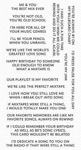 MIXTAPE MESSAGES