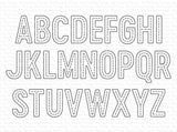 IN STITCHES ALPHABET
