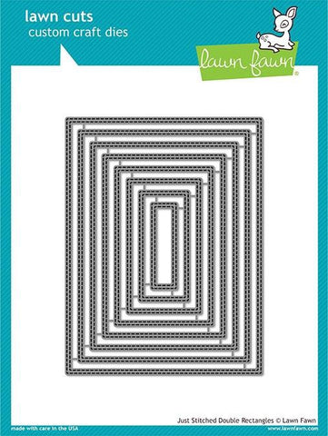 JUST STITCHING DOUBLE RECTANGLES