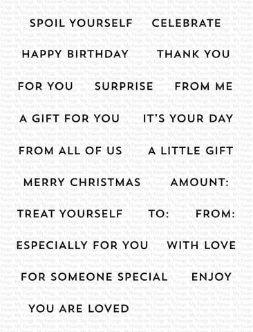 ITTY BITTY GIFTING