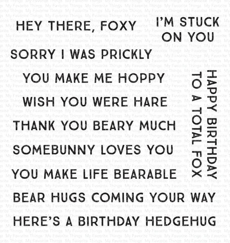 WOODLAND WORDS
