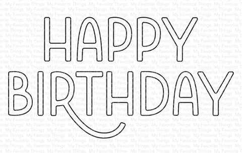 STYLISH HAPPY BIRTHDAY