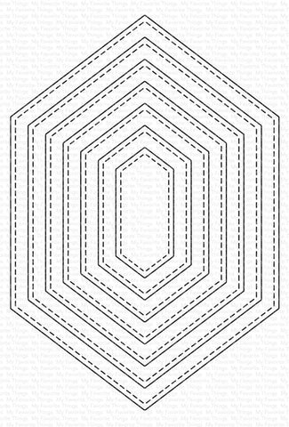 STITCHED HEXAGON STAX