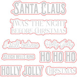 HOLLY JOLLY BACKGROUND DIE
