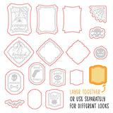HALLOWEEN POTION LABELS DIE
