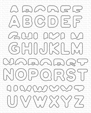 FROSTED ALPHABET