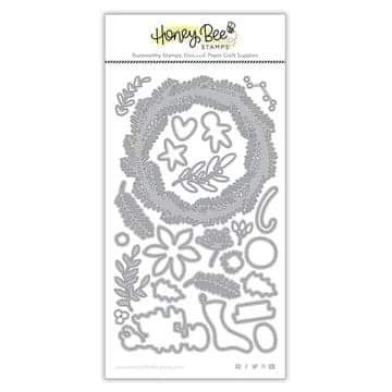 COUNTRY CHRISTMAS WREATH DIE